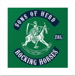 Herd of Rocking Horses Posters and Art